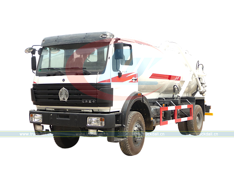 Sewage Suction Truck Beiben 8-10m3