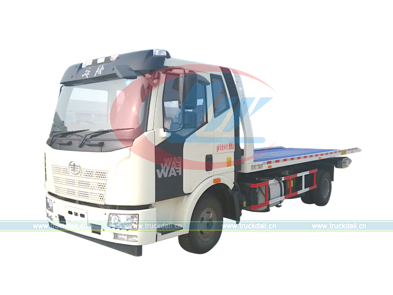 Flatbed Wrecker FAW 6T