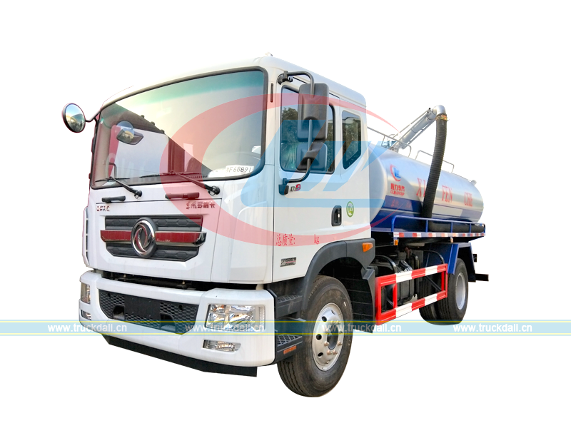 Fecal Suction Truck 10m3 Dongfeng