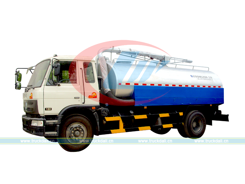 Fecal Suction Truck 12m3 Dongfeng2