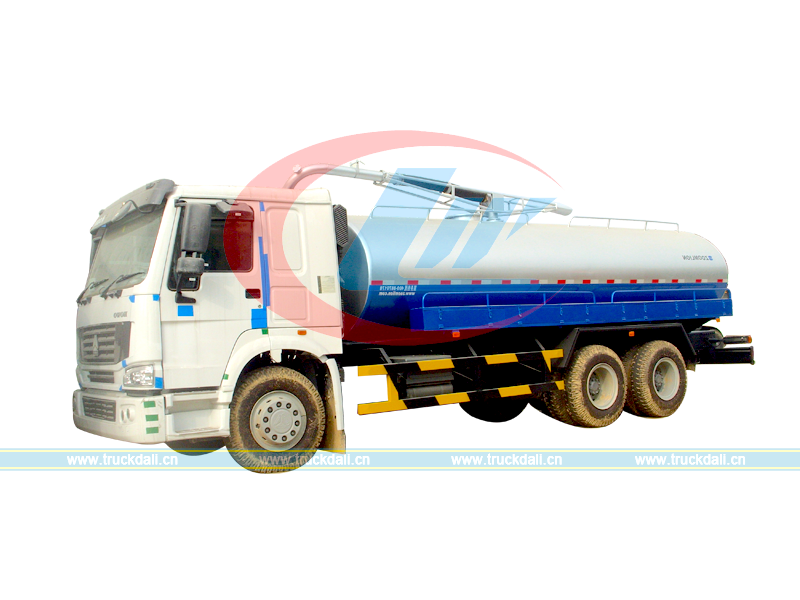Fecal Suction Truck 15m3 HOWO