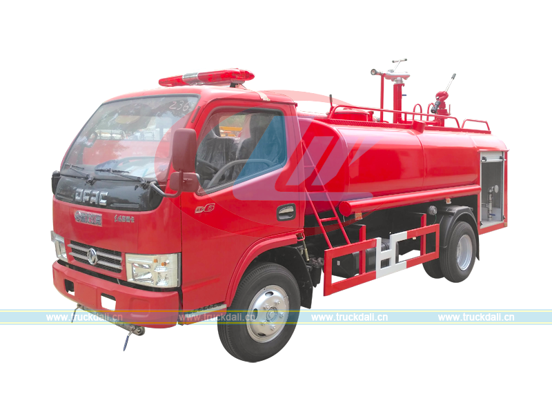 Fire Water Tank Truck 4m3 Dongfeng