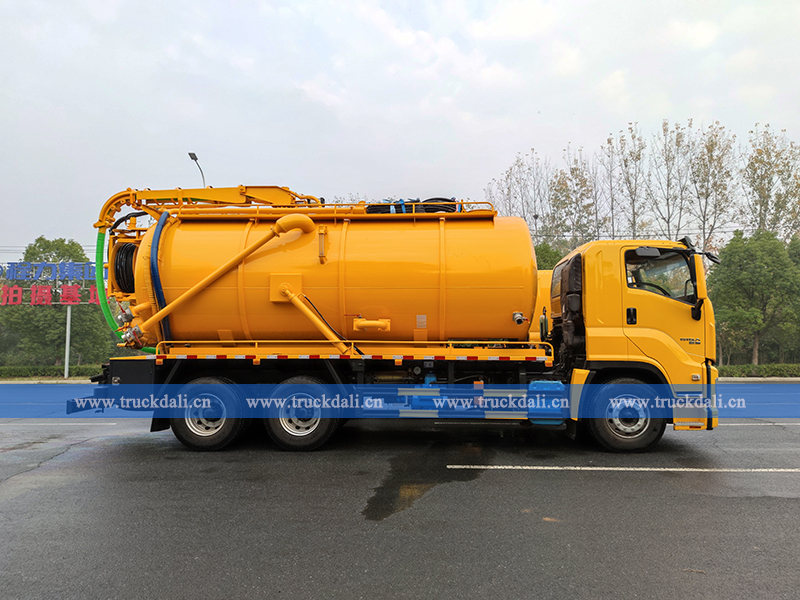 20cbm Sewer Dredging and Cleaning Truck