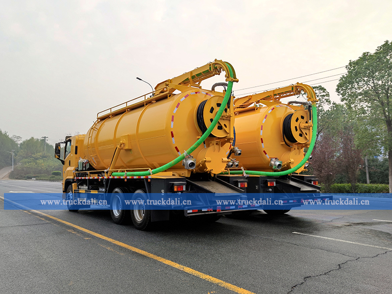 20cbm Sewer Dredging and Cleaning Truck