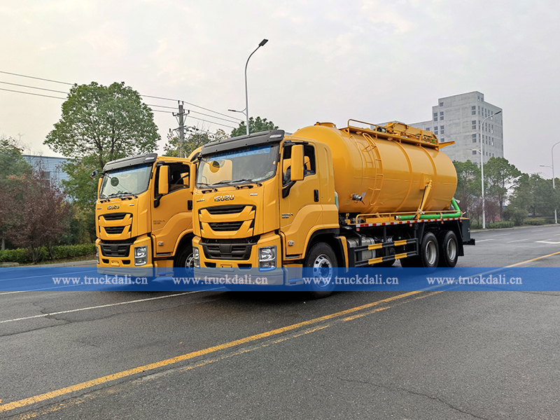 20cbm Sewer Dredging and Cleaning Truck