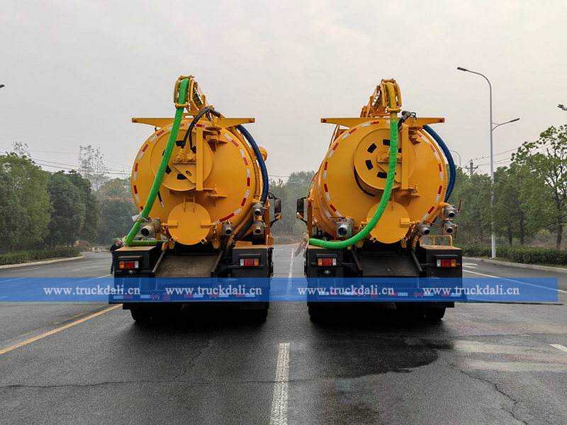 20cbm Sewer Dredging and Cleaning Truck