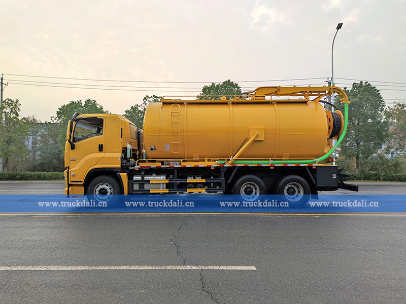 20cbm Sewer Dredging and Cleaning Truck