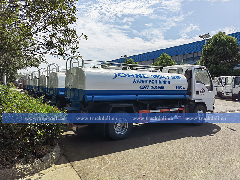 ISUZU 600P 5000L Drinking Water Truck