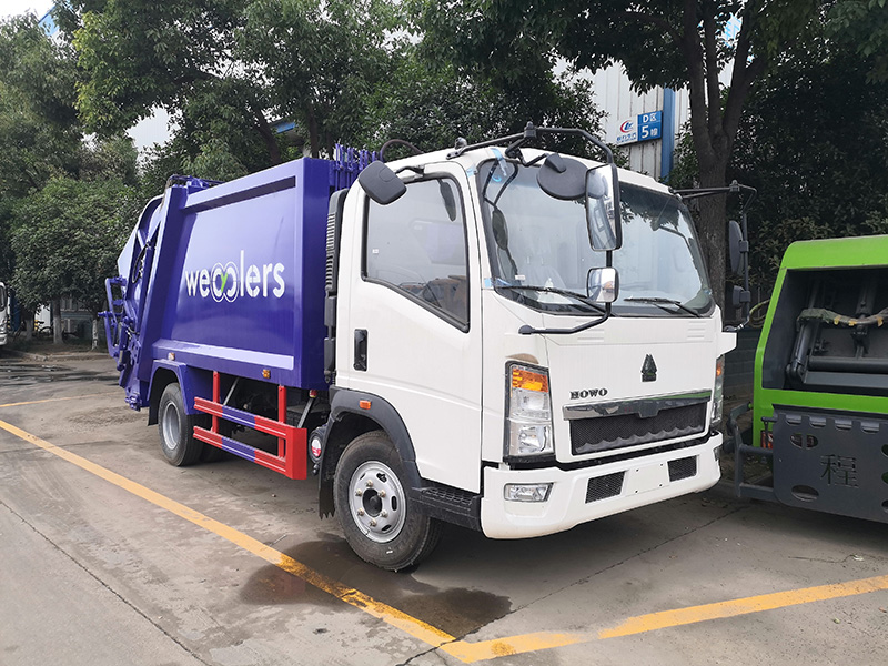5cbm Compression Garbage Truck