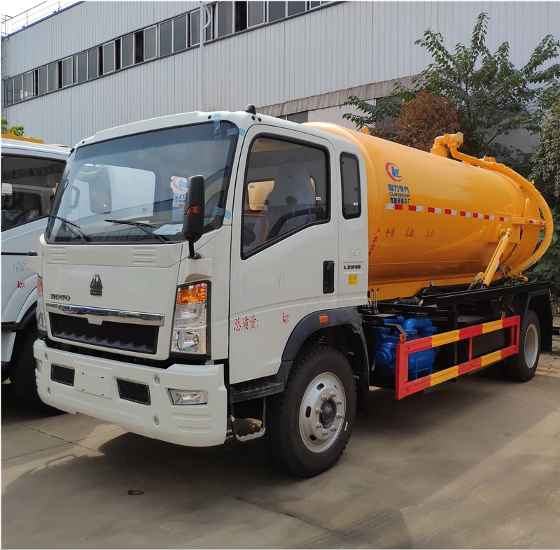 8000L Sewage Suction Truck