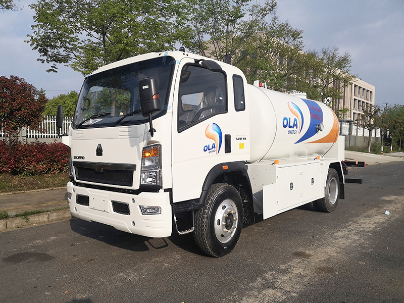 8cbm LPG Tank Truck