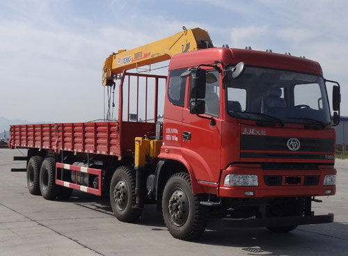 三环昊龙14-16吨随车起重运输车