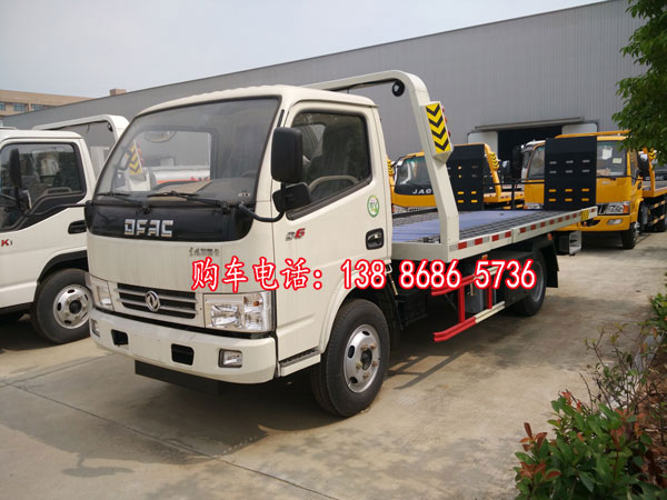 东风小多利卡蓝牌一拖二清障车