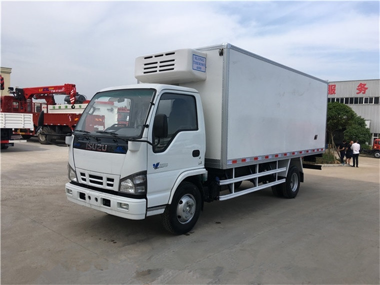 庆铃五十铃600P 5.1米冷藏车
