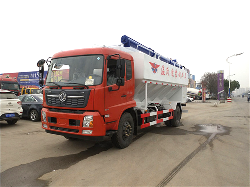 东风天锦20方散装饲料车