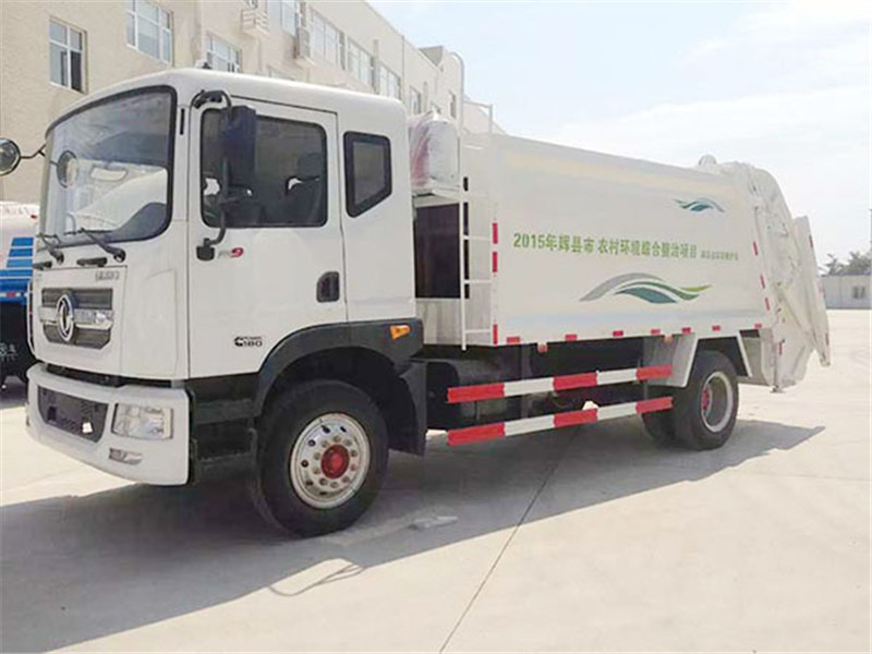 东风多利卡6-8方压缩垃圾车