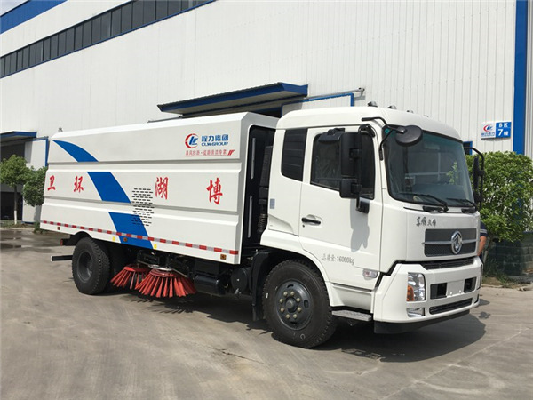 东风天锦扫路车