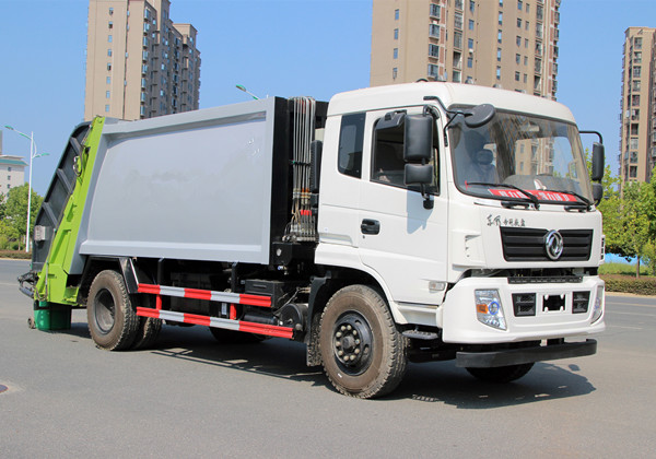东风专底压缩垃圾车 东风专底压缩垃圾车