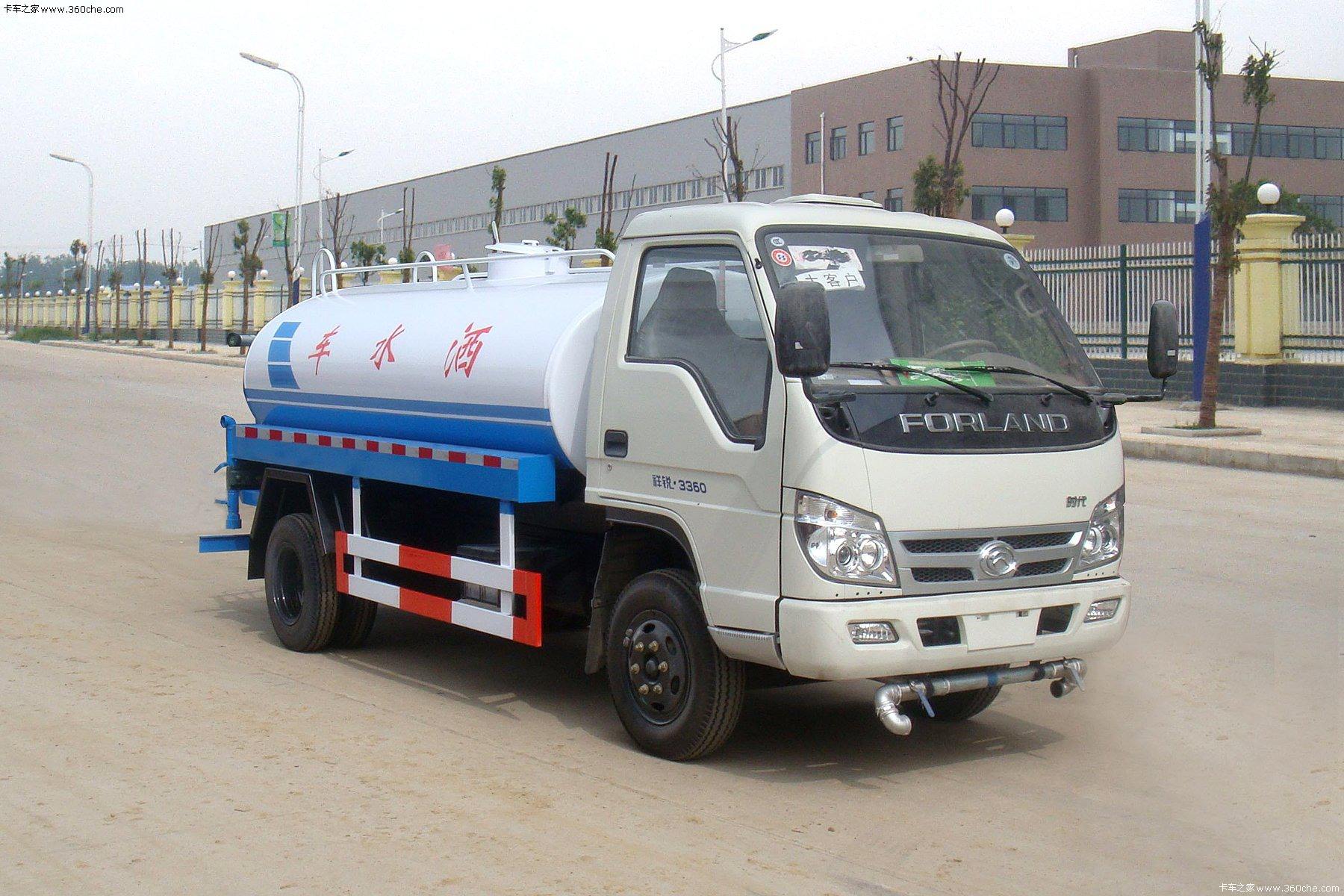 福田康瑞5方洒水车|时代领航5方喷洒车