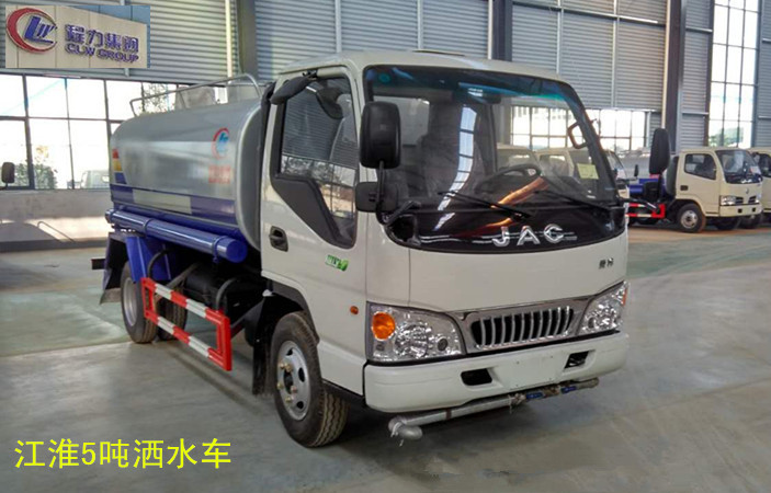 江淮康铃5方洒水车|国五绿化喷洒车
