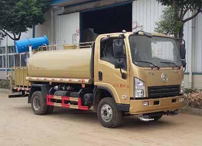 陕汽5方洒水车|5吨绿化喷洒车