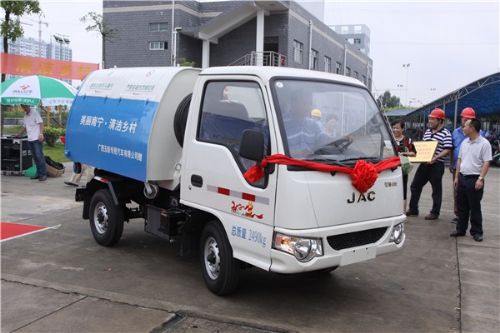 江淮康铃3方拉臂垃圾车|车厢可卸式垃圾车