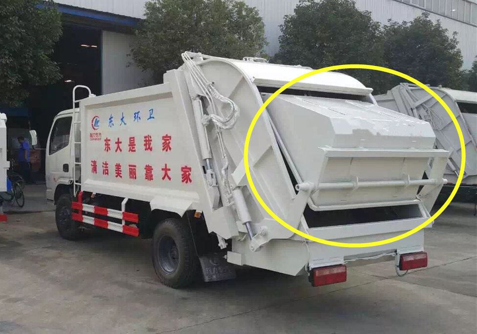 东风特商12方压缩垃圾车|程力压缩垃圾车