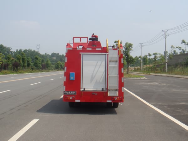江铃双排水罐消防车|1.5吨水罐消防车