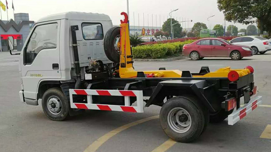 小卡之星3方钩臂垃圾车|柴油机3方钩臂垃圾车