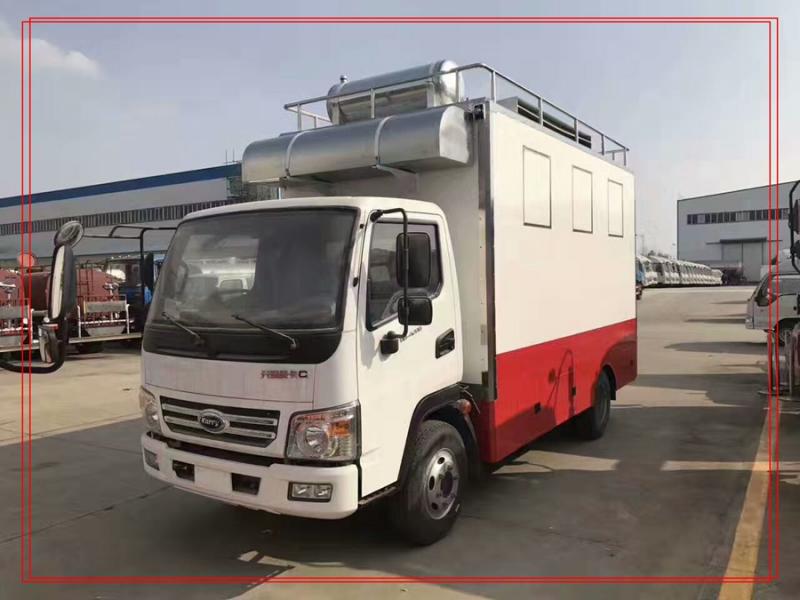 开瑞蓝牌流动餐车