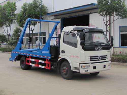 多利卡D7摆臂式垃圾|6方摆臂车