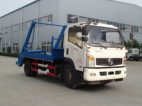 东风天然气摆臂式垃圾车