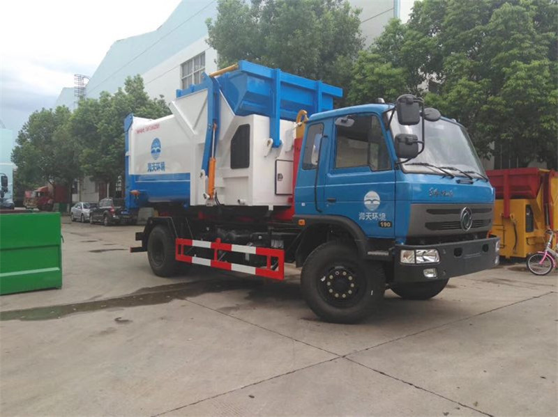 6方移动压缩垃圾箱