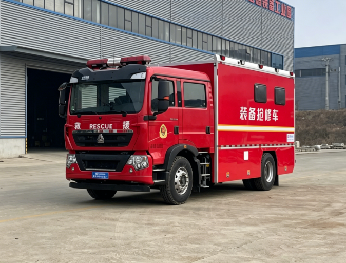 重汽豪沃装备抢修车