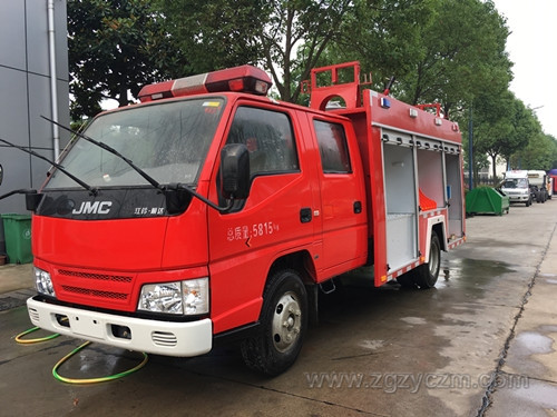 江铃五十铃2吨水罐消防车