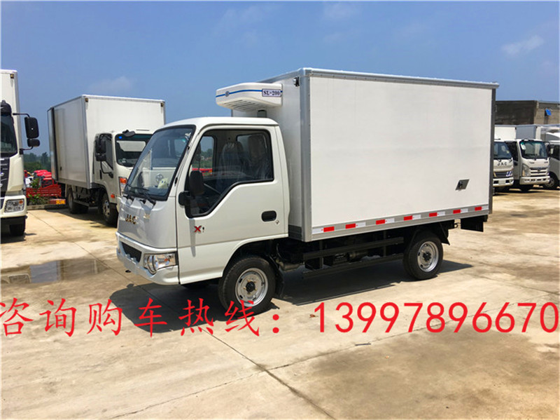 江淮康鈴3.1米藍牌冷藏車