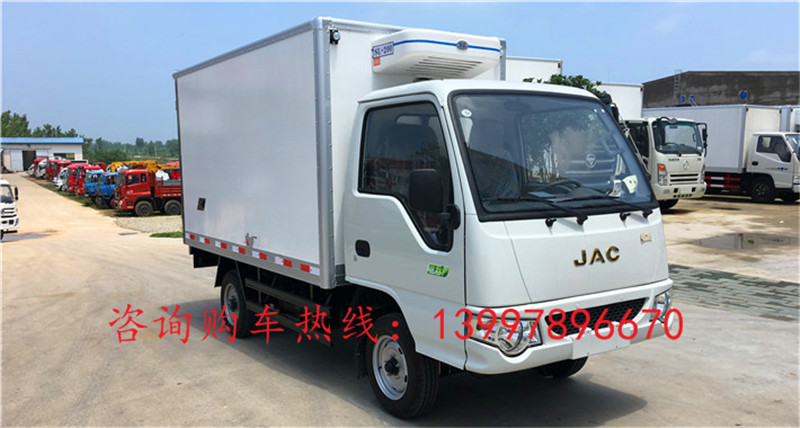 江淮康鈴3.1米藍牌冷藏車