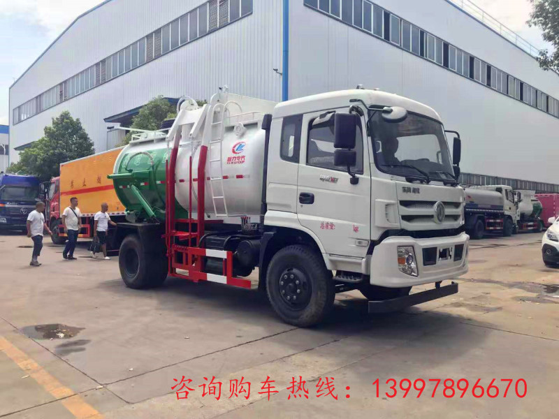 东风御虎单桥餐厨垃圾车9方