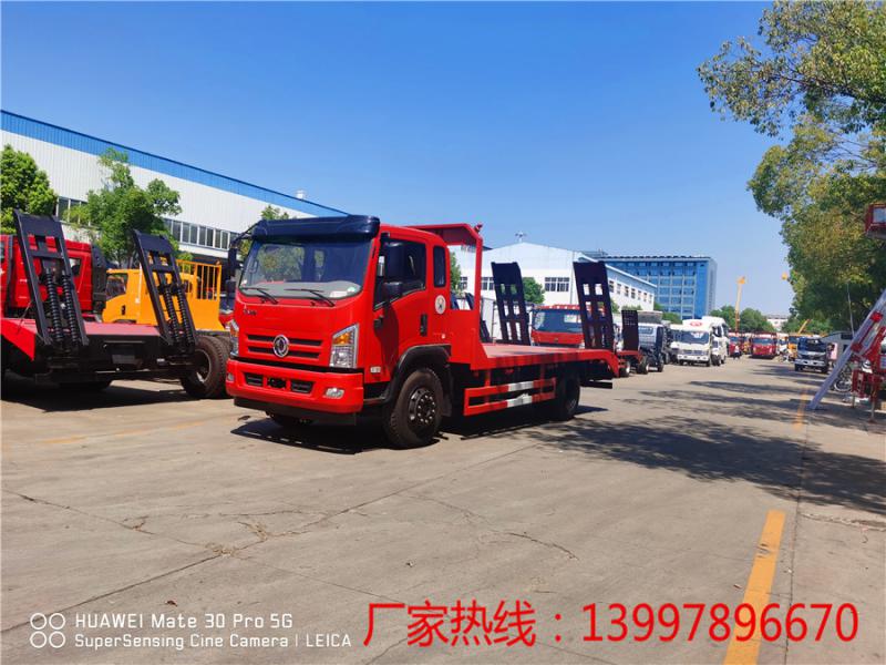 东风华神单桥平板运输车（新款车型）