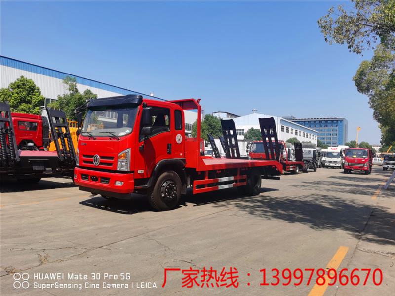 东风华神单桥平板运输车（新款车型）