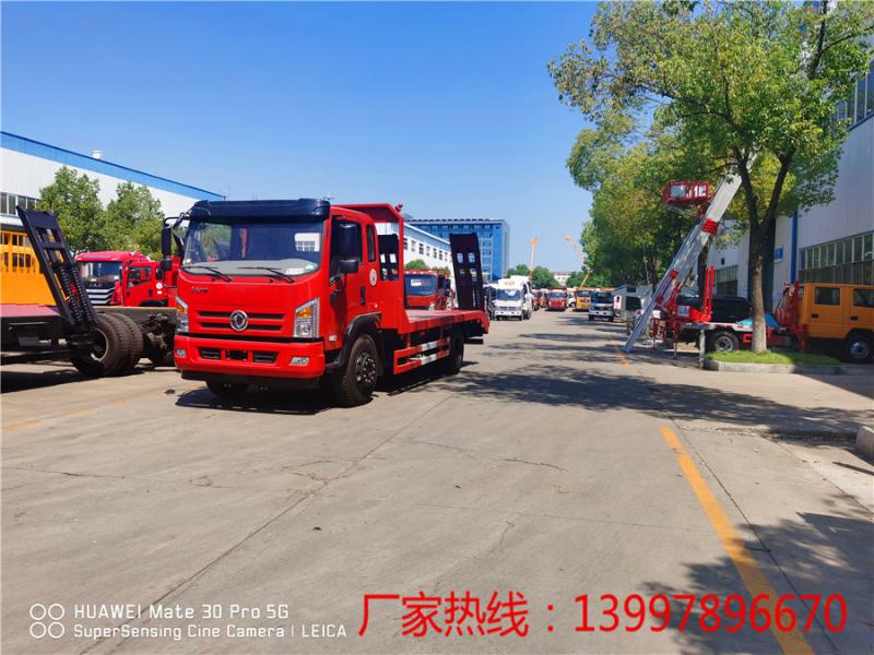 东风华神单桥平板运输车（新款车型）