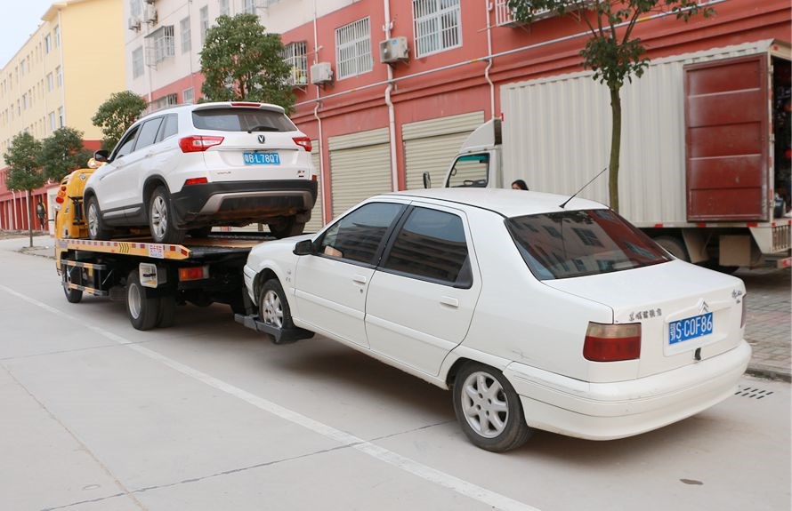 五十铃平板清障车