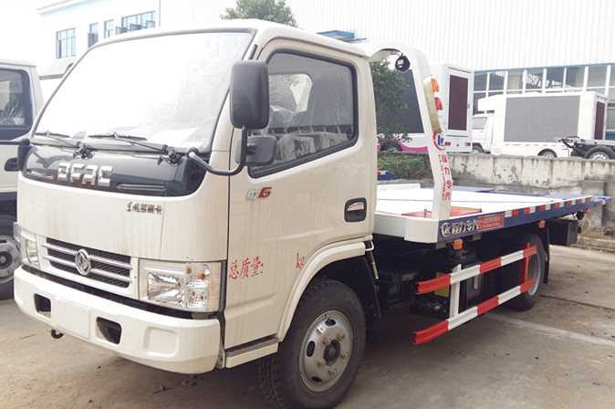 东风蓝牌一拖二清障车|蓝牌施救车