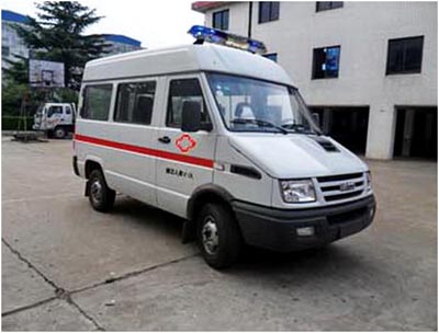 依维柯得意A35短轴运输型救护车|依维柯得意A35监护型急救车