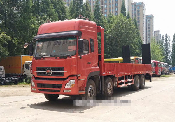 楚风前四后八多功能平板运输车|摊铺机运输车