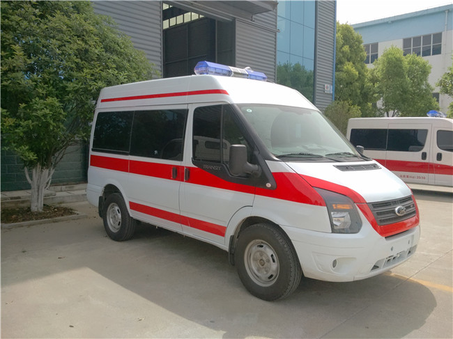 江铃新世代V348短轴运输型救护车|V348短轴监护型救护车